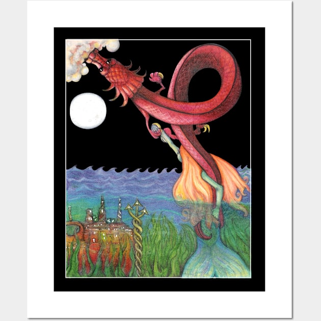 Dragon, take me away! Wall Art by Products By Khara